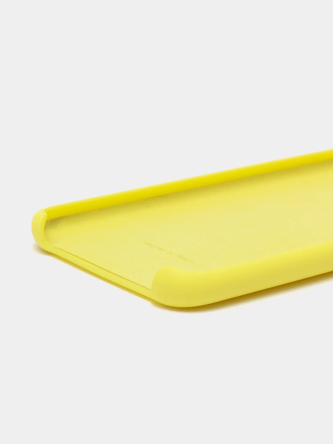 Лимонный чехол силиконовый Silicone Cover Case для Xiaomi Redmi 7, Mi Play