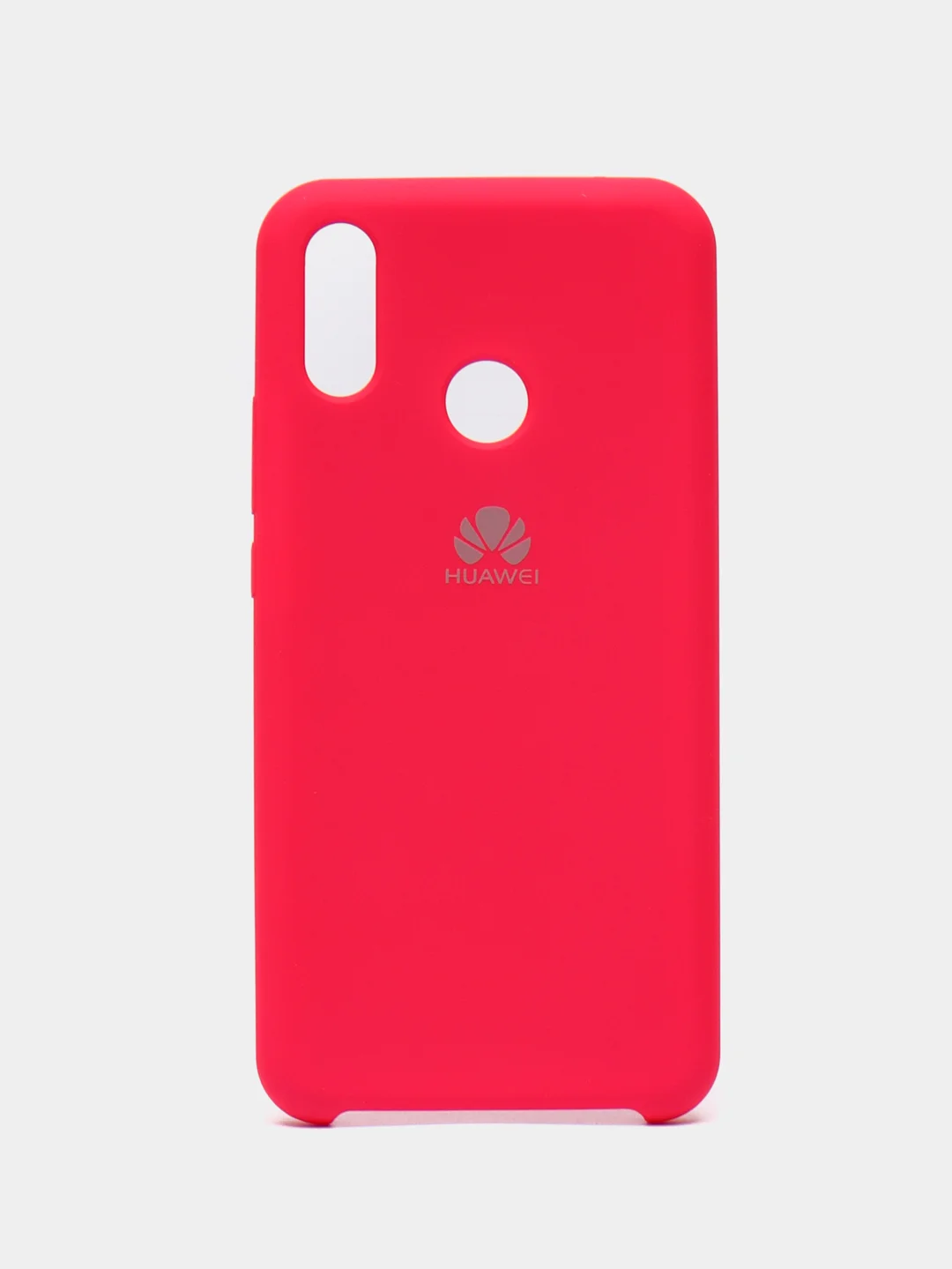 Алый чехол силиконовый Silicone Cover Case для Huawei Honor 8C, Nova 3, 3i, P Smart Plus