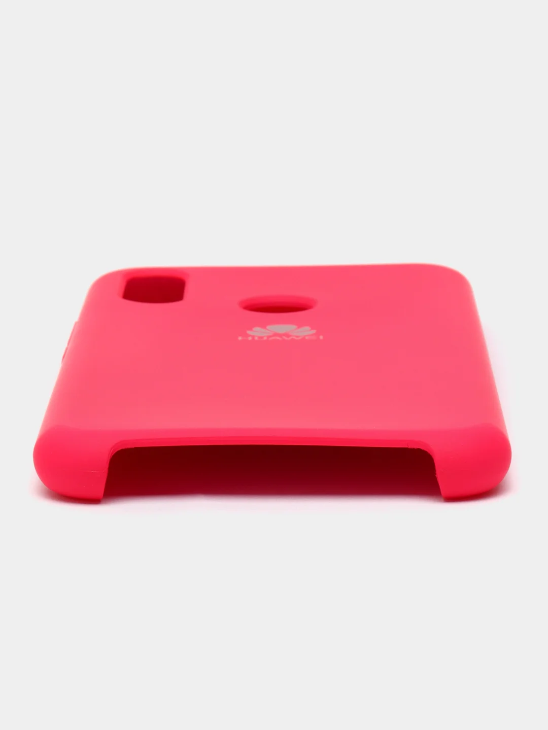 Алый чехол силиконовый Silicone Cover Case для Huawei Honor 8C, Nova 3, 3i, P Smart Plus
