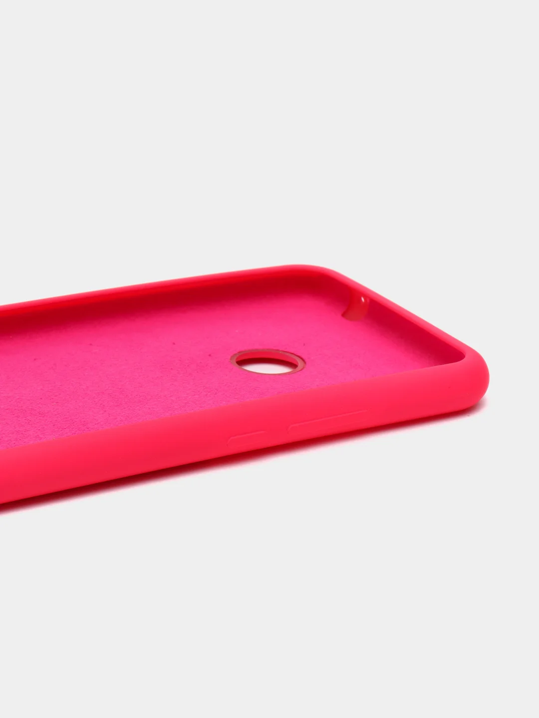 Алый чехол силиконовый Silicone Cover Case для Huawei Honor 8C, Nova 3, 3i, P Smart Plus