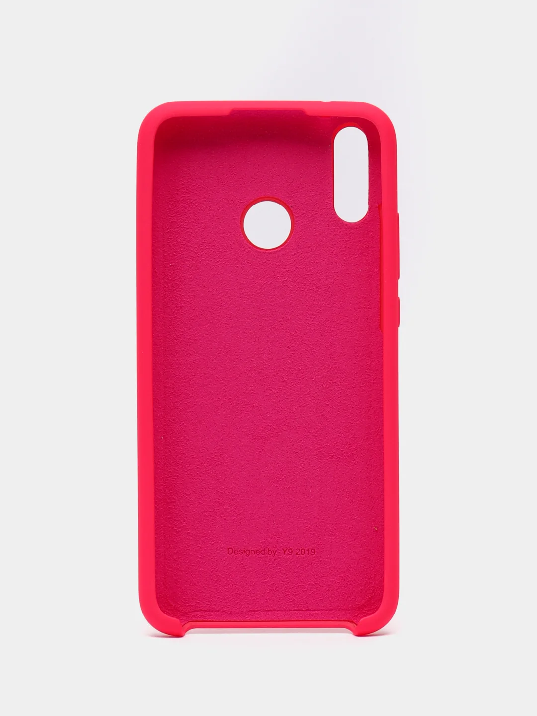 Алый чехол силиконовый Silicone Cover Case для Huawei Honor Y6, 8A, Y9 2019