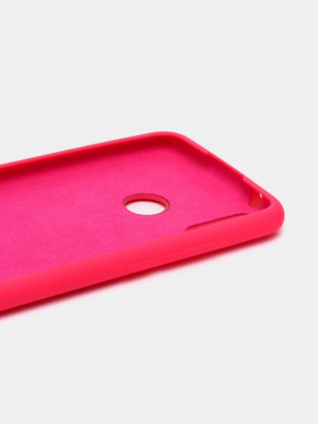 Алый чехол силиконовый Silicone Cover Case для Huawei Honor Y6, 8A, Y9 2019