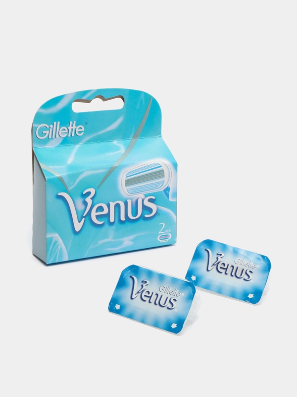 Сменные кассеты для женской бритвы Venus, 2,4 и 8 штук