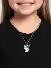 Багровый подвеска "Куроми и Май Мелоди", Hello Kitty, на цепочке