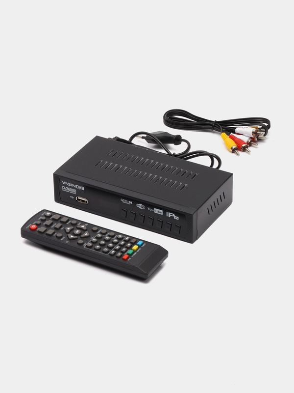 Цифровая ТВ-приставка ресивер для DVB-T/T2/C