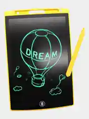 Желтый планшет-доска LCD для рисования со стилусом графическая, 8,5