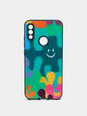 Тёмно-зелёный чехол Xiaomi Redmi Note 7, Redmi Note 7 Pro твердый пластиковый глянцевый под стекло