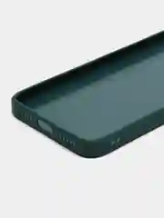 Тёмно-зелёный чехол Xiaomi Redmi Note 7, Redmi Note 7 Pro твердый пластиковый глянцевый под стекло