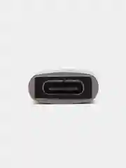 Серый адаптер переходник Type-А на USB Type-С для зарядки