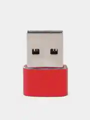 Золотой адаптер переходник Type-А на USB Type-С для зарядки