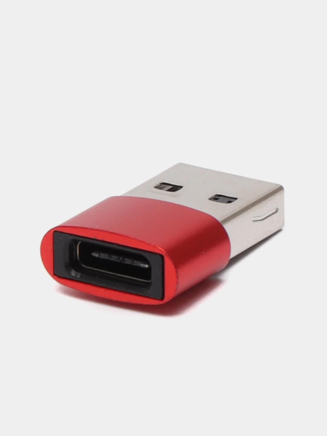 Золотой адаптер переходник Type-А на USB Type-С для зарядки