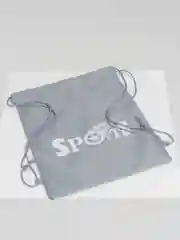 Серый меланж мешок для обуви с принтом "Sport"