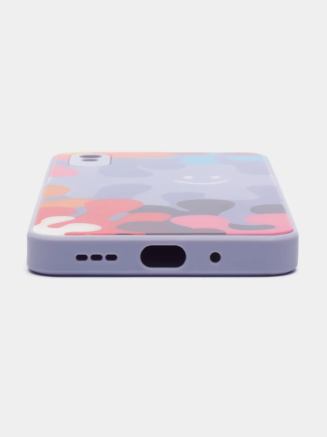 Пурпурный чехол Xiaomi Redmi 9A, Сяоми Редми 9А, пластиковый под стекло