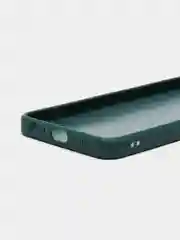 Тёмно-бирюзовый чехол Samsung Galaxy A32 4G твердый пластиковый глянцевый под стекло Самсунг Галакси А32