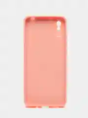 Розовый чехол Xiaomi Redmi 9A, Сяоми Редми 9А, пластиковый под стекло