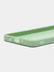 Салатовый чехол Samsung Galaxy A51  пластиковый под стекло