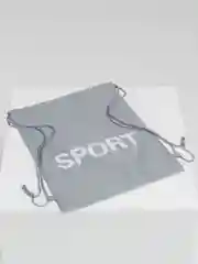 Серый мешок для обуви с принтом "Sport"