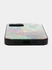 Бирюзовый силиконовый чехол для iPhone 11 с принтом