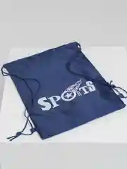 Индиго мешок для обуви с принтом "Sport"