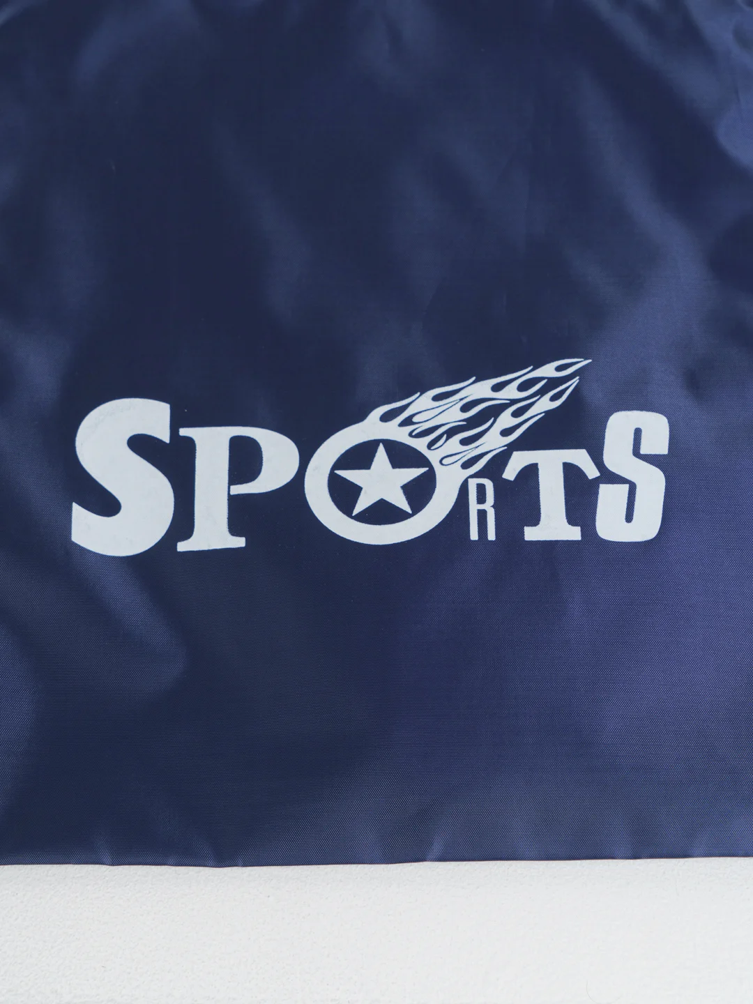 Индиго мешок для обуви с принтом "Sport"