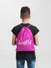 Сиреневый мешок для обуви с принтом "Sport"