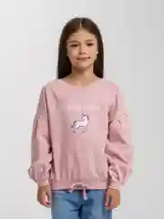 Пудровый джемпер для девочки, 7-10 лет, 2 цвета