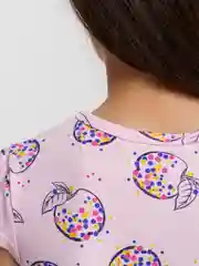 Конфетный комплект для девочки: футболка и шорты