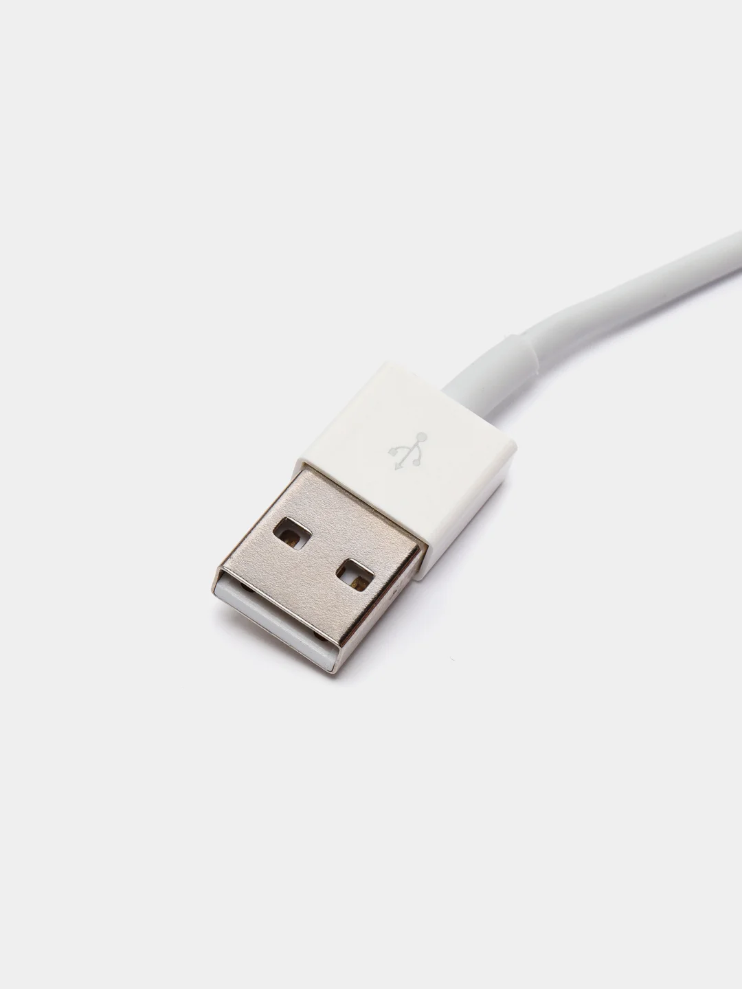 Кабель lightning, белый, 1 метр