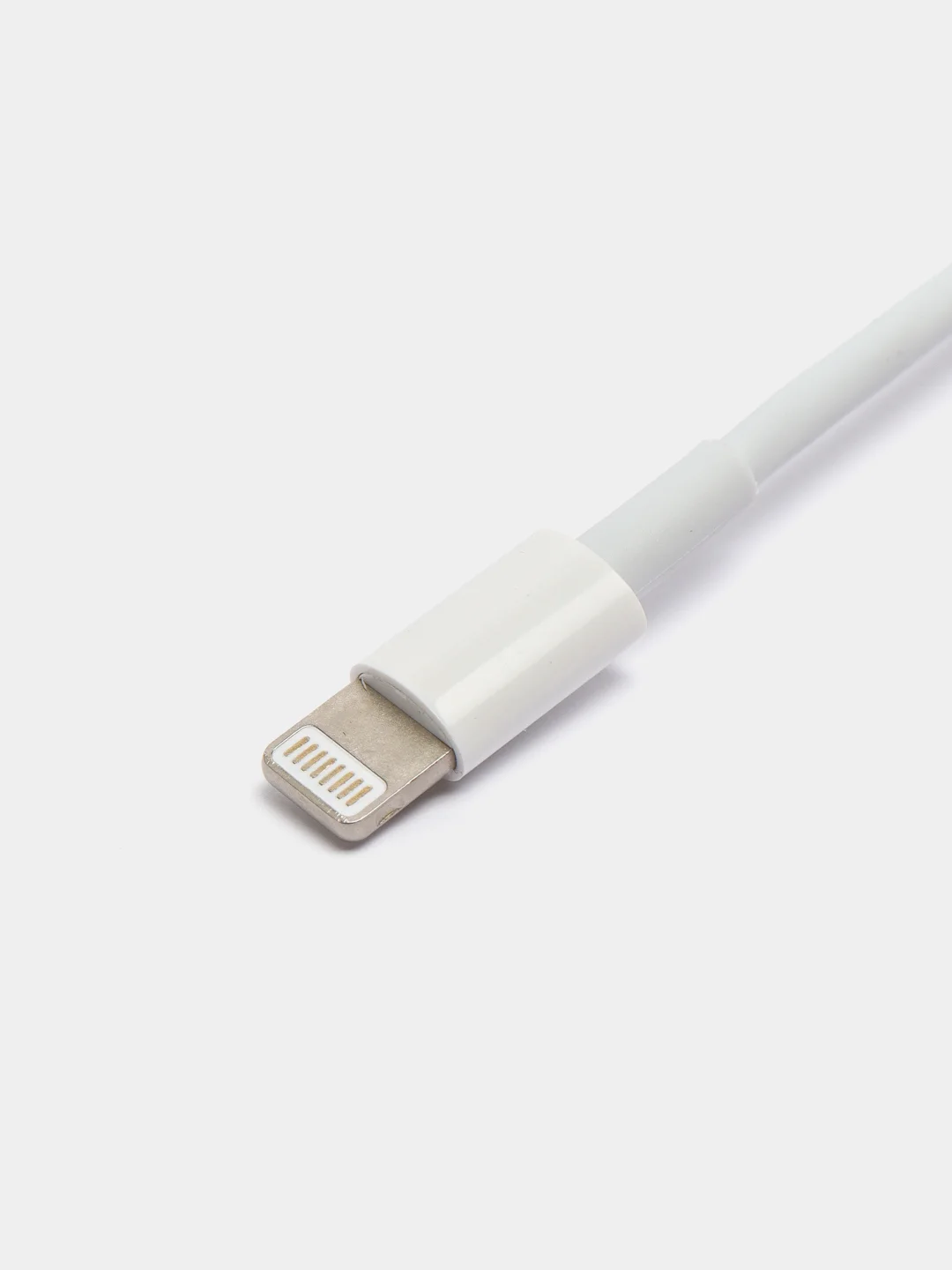 Кабель lightning, белый, 1 метр