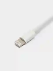 Кабель lightning, белый, 1 метр