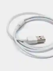 Кабель lightning, белый, 1 метр