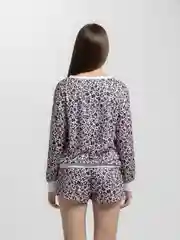 Розовый пижама женская с шортами