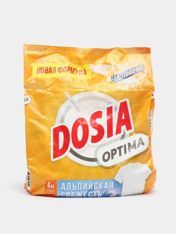 Стиральный порошок Dosia Optima "Альпийская свежесть", 4 кг