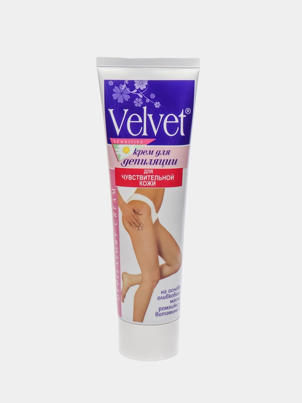 Крем для депиляции для чувствительной кожи Velvet  100 мл