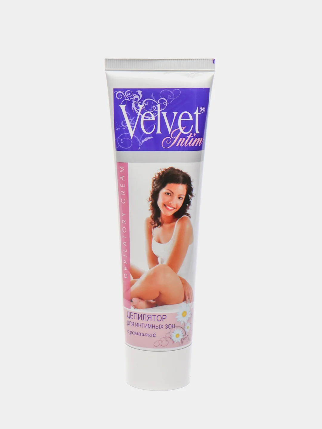 Velvet Крем депилятор для интимных зон с ромашкой 100 мл