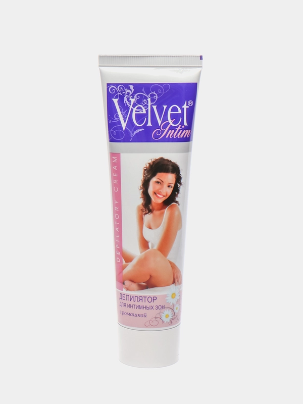 Velvet Крем депилятор для интимных зон с ромашкой 100 мл