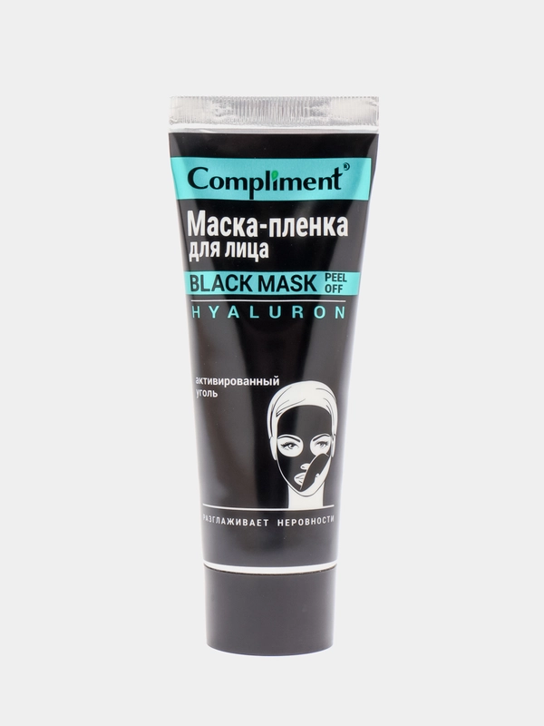 Black Mask Маска-пленка для лица Compliment Hyaluron 80 мл