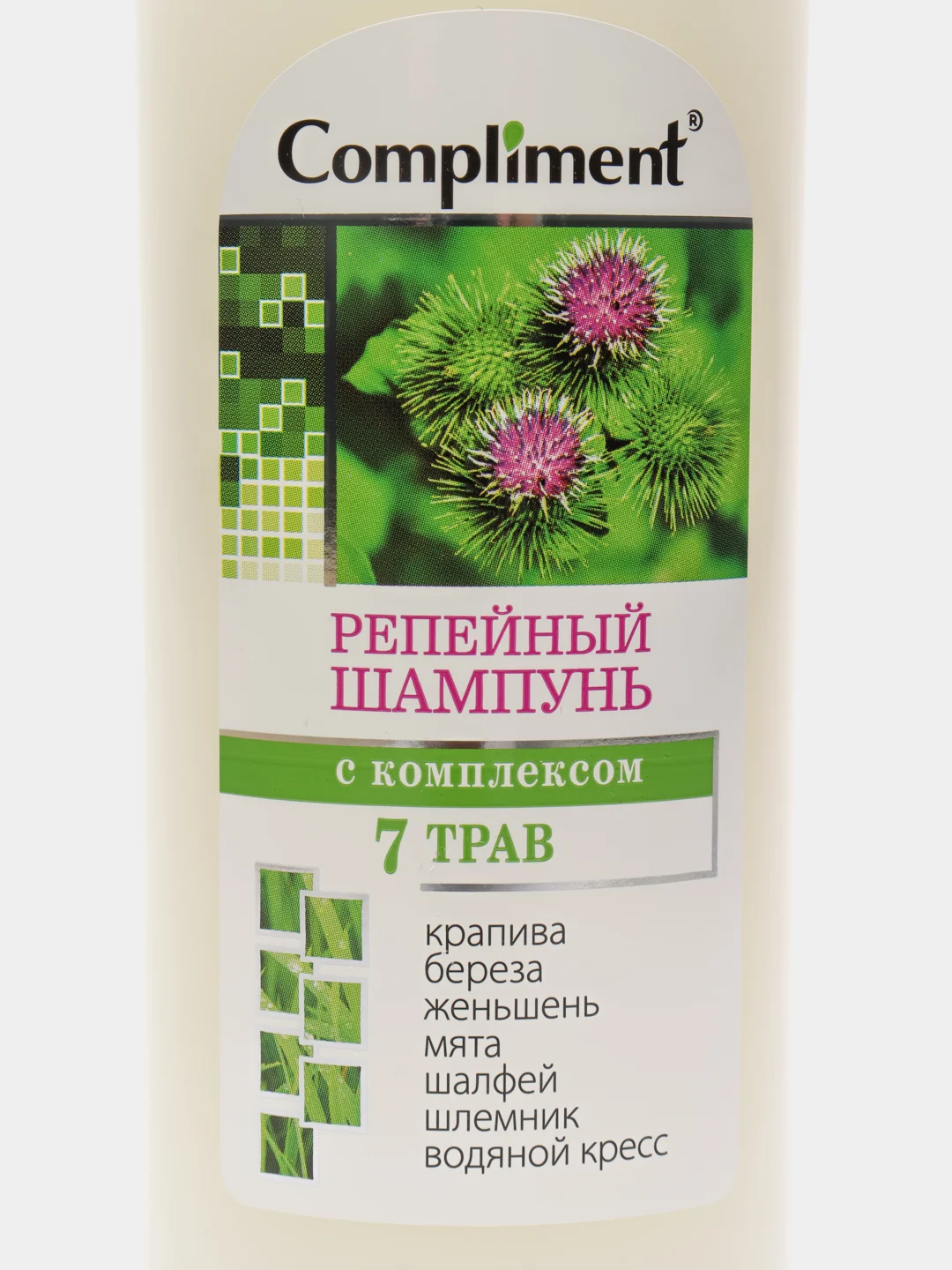 Compliment Шампунь репейный с комплексом 7 трав 200 мл