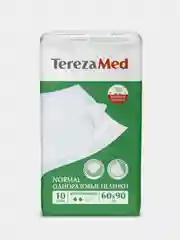 Пеленки одноразовые TerezaMed Normal, универсальные, 60x90 см, 10 штук