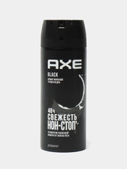 Дезодорант аэрозоль AXE BLACK, мужской, с ароматом морозной груши и кедра, 150 мл