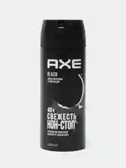 Дезодорант аэрозоль AXE BLACK, мужской, с ароматом морозной груши и кедра, 150 мл