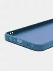 Индиго чехол Samsung Galaxy A23, Самсунг Галакси А23 силиконовый, цветной с мягким подкладом
