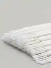 Белый микробраши для ресниц и бровей, 100 штук