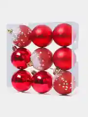Фуксия елочные игрушки