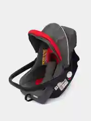 Автокресло детское SKYWAY "Егоза", 0-13 кг, 0-1 лет, серо-красное S02801018