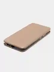 Золотой чехол-книжка для Realme C21Y / Realme С25Y (Реалми С21Y / С25Y)