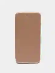 Золотой чехол-книжка для Realme C21Y / Realme С25Y (Реалми С21Y / С25Y)