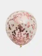 Бронзовый воздушные шары с конфетти,Шар с конфетти,Шар,Набор 5 штук