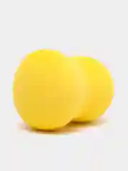 Желтый спонж для макияжа