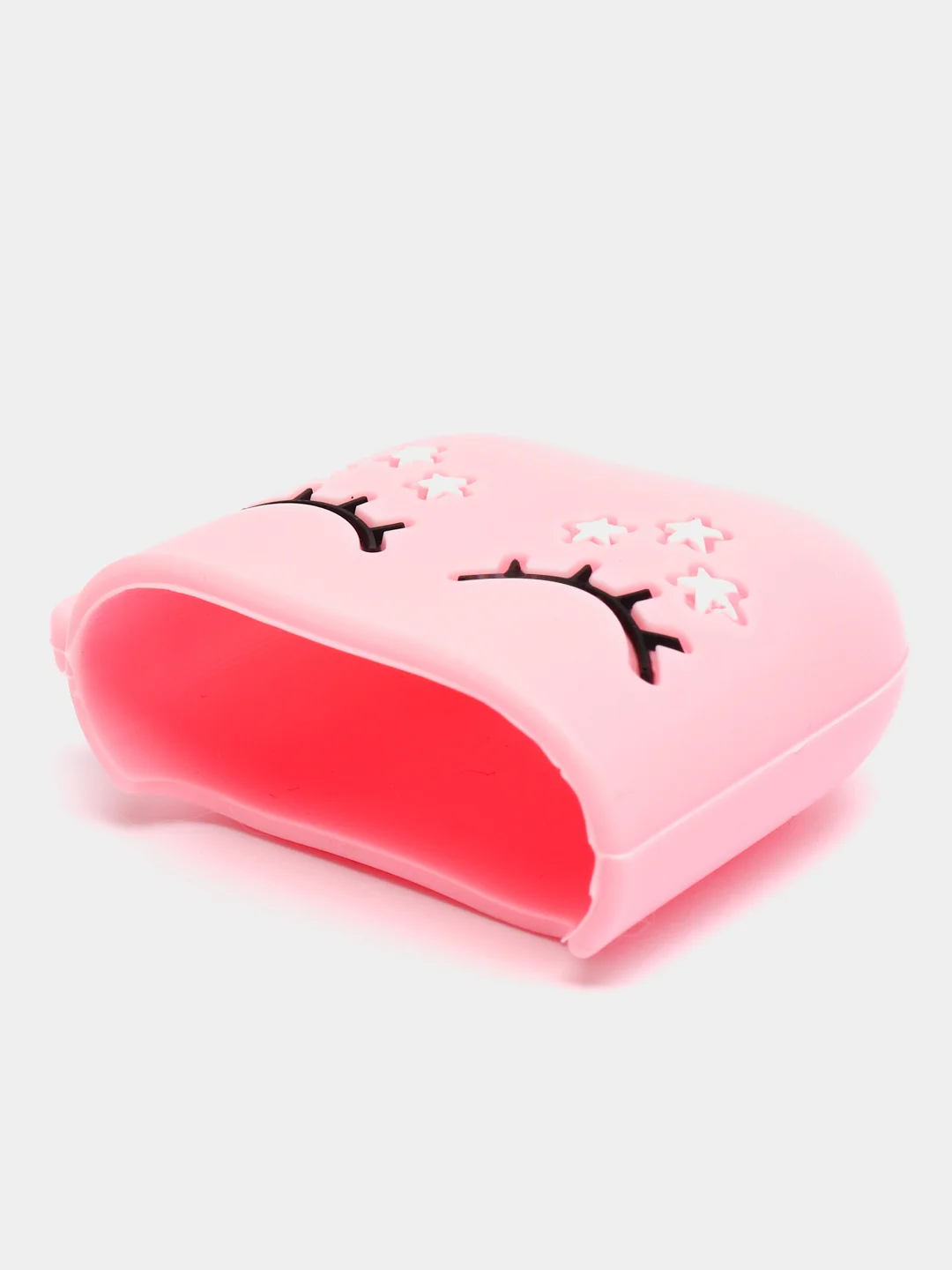 Пастельно-коралловый чехол для беспроводных наушников Apple AirPods 1 / 2, силиконовый